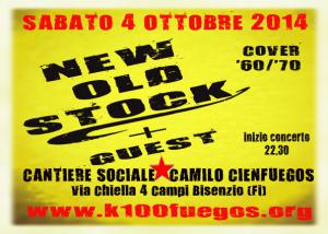 Volantino 4 Ottobre 2014 Concerto New Old Sotck