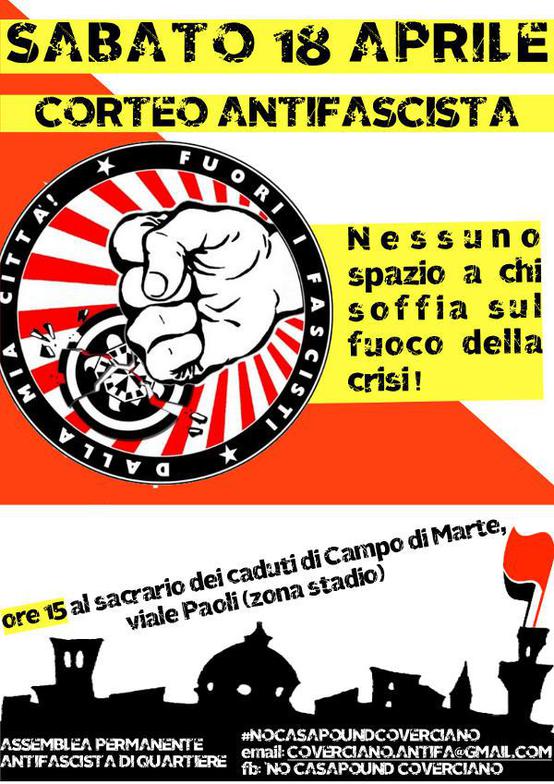 Volantino 18 Aprile 2015 Corteo Antifascista