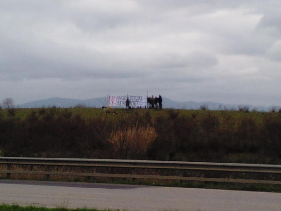 Domenica 21 ⁠Febbraio 2016 Camminata nei terreni Riprendiamoci il territorio