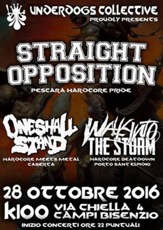 Volantino 28 Ottobre 2016 Underdogs collective Serata HC