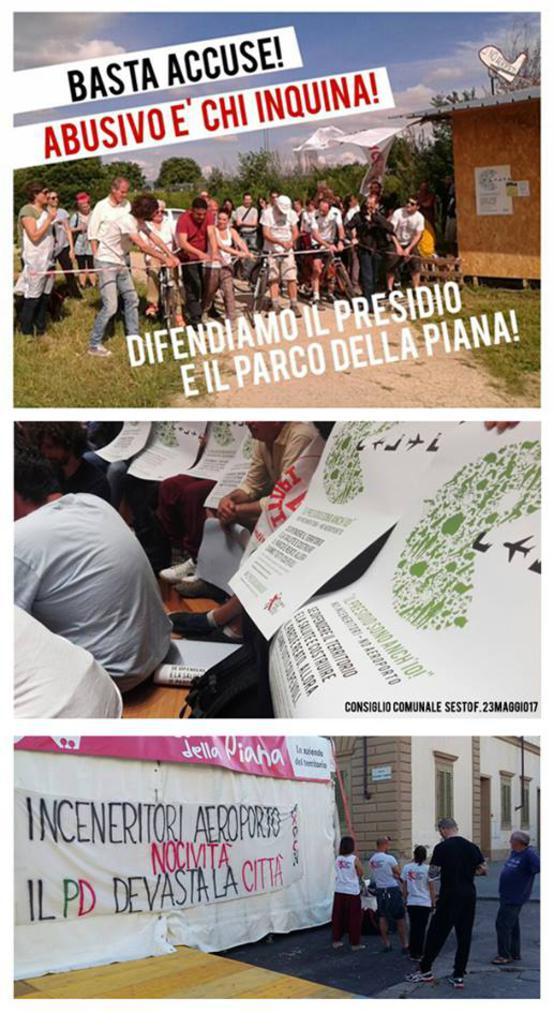 Comunicato in risposta al PD e all'articolo uscito sulla nazione il 25.05.17