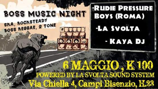 Volantino Volantino 6 Maggio 2017 Boss music night