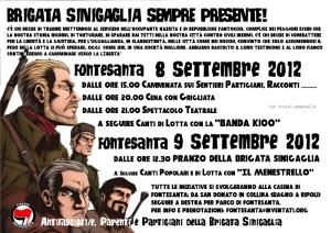 Fontesanta Brigata Sinigaglia sempre presente