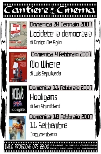 locandina cinema febbraio 2007