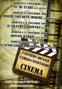 locandina cinema novembre 2008