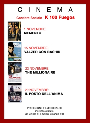 locandina cinema novembre 2009