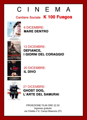 locandina cinema dicembre 2009