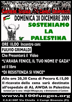 volantino 20 Dicembre 2009