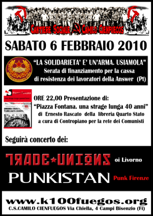 volantino 6 Febbraio 2010