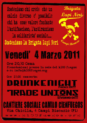 Volantino 4 Marzo 2011