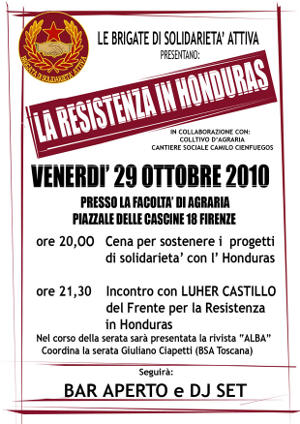 volantino 29 Ottobre 2010