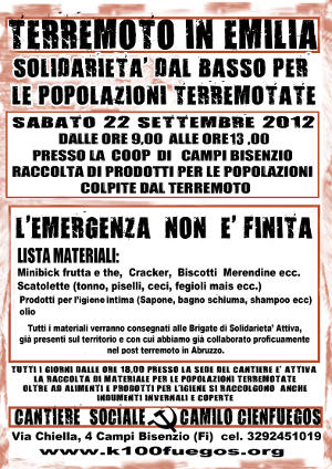 Terremoto in Emilia