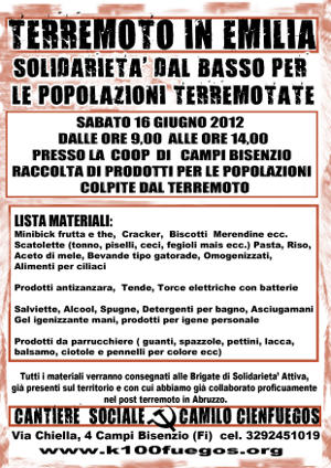 Terremoto in Emilia